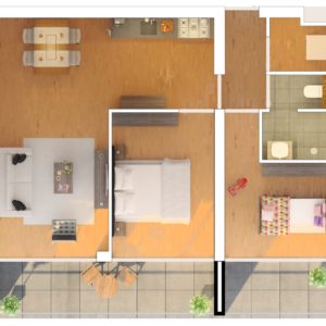 3D-plattegrond-2slpk
